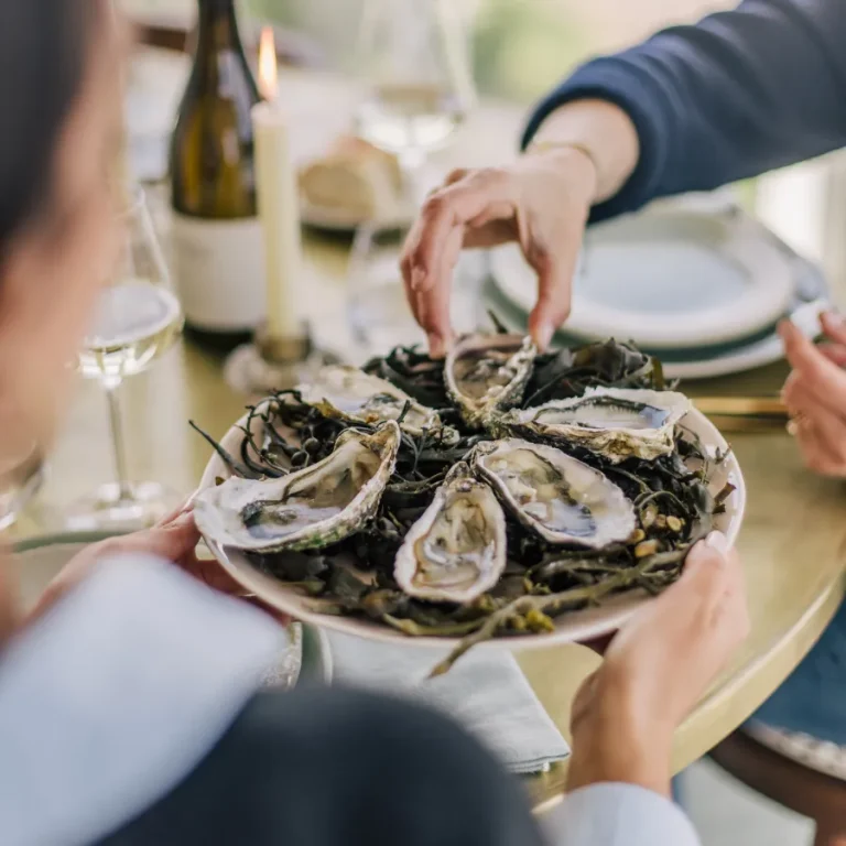 Hotel Les Bassans Bretagne Austernrestaurant